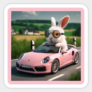 Bunny 911 Sticker